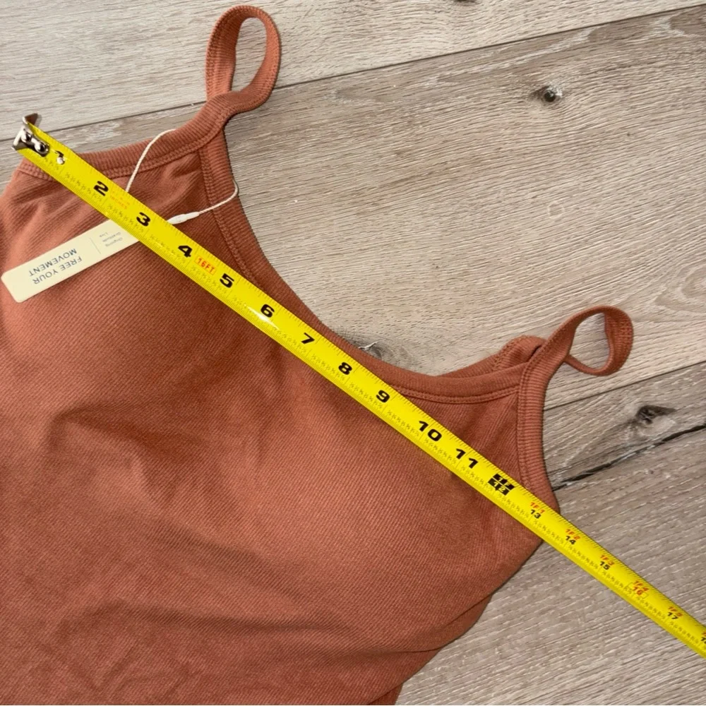 OGL Brown Ribbed Tank Top - Picture 11 of 16